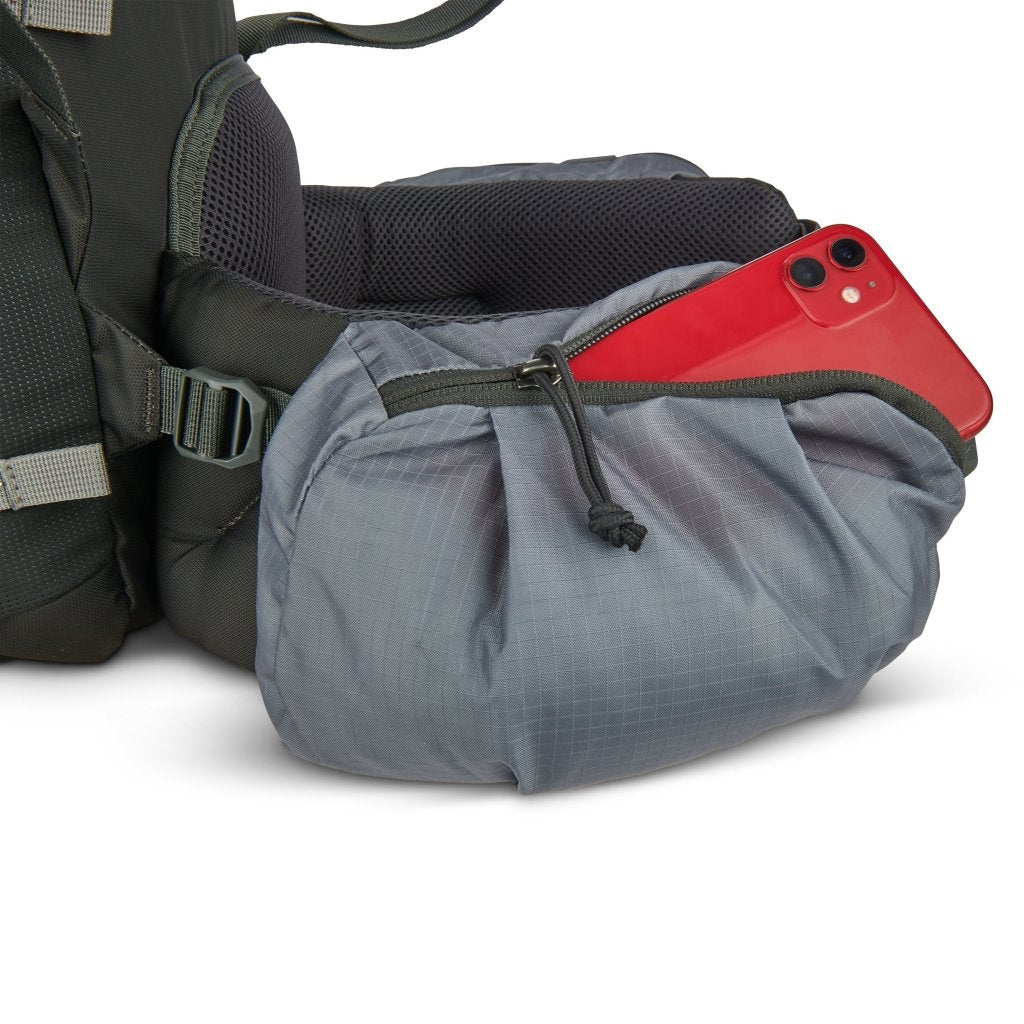 Sierra Designs Flex Trail 40L - 60L Rucksack - Wild Dove/Peat - Hill and Dale Outdoors