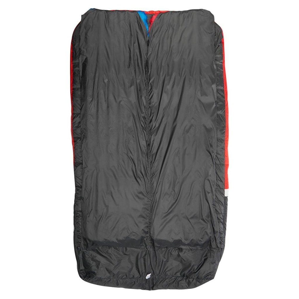 Sierra Designs Frontcountry Bed 20F 0° Degree Synthetic Duo Sleeping Bag - Red/Grey - Hill and Dale Outdoors