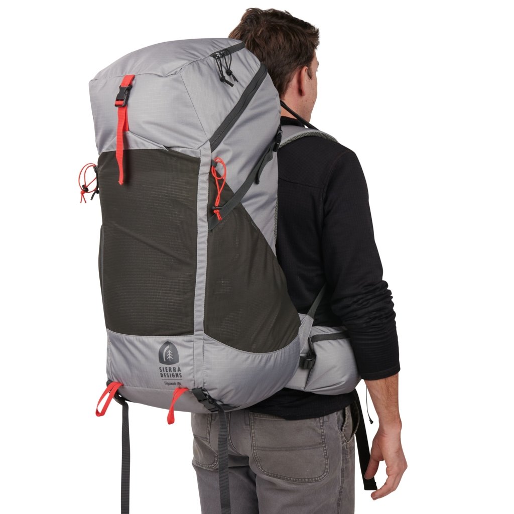 Sierra Designs Gigawatt 60 Backpack - Grey - Hill and Dale Outdoors