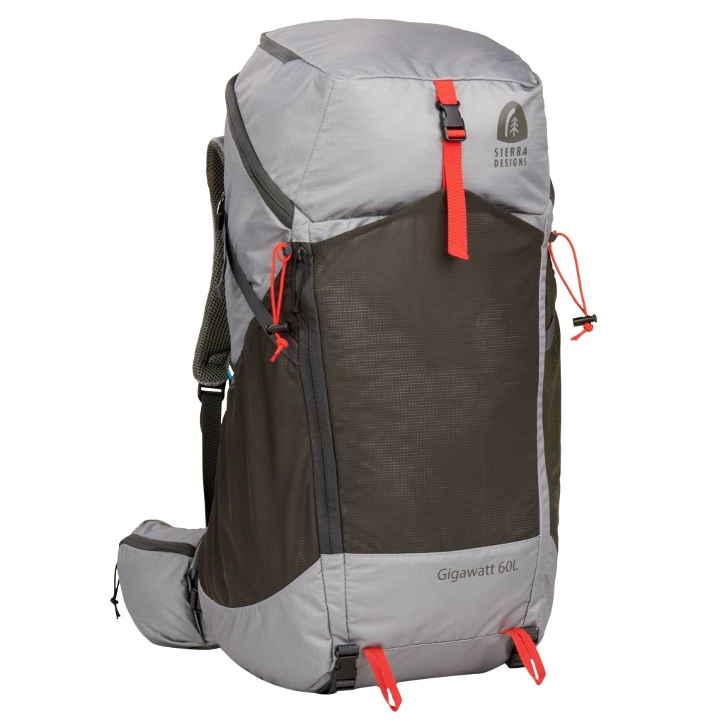 Sierra Designs Gigawatt 60 Backpack - Grey - Hill and Dale Outdoors