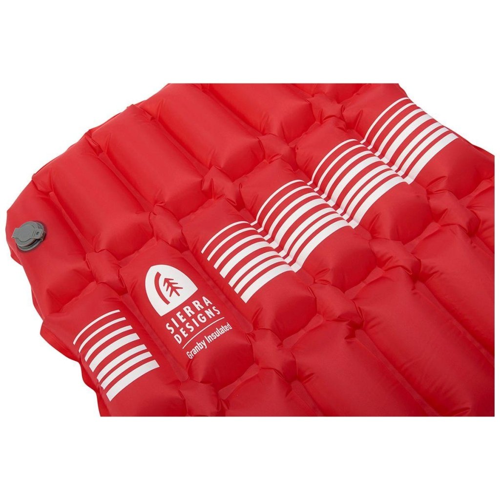 Sierra Designs Granby Insulated Sleeping Pad - Red - Hill and Dale Outdoors