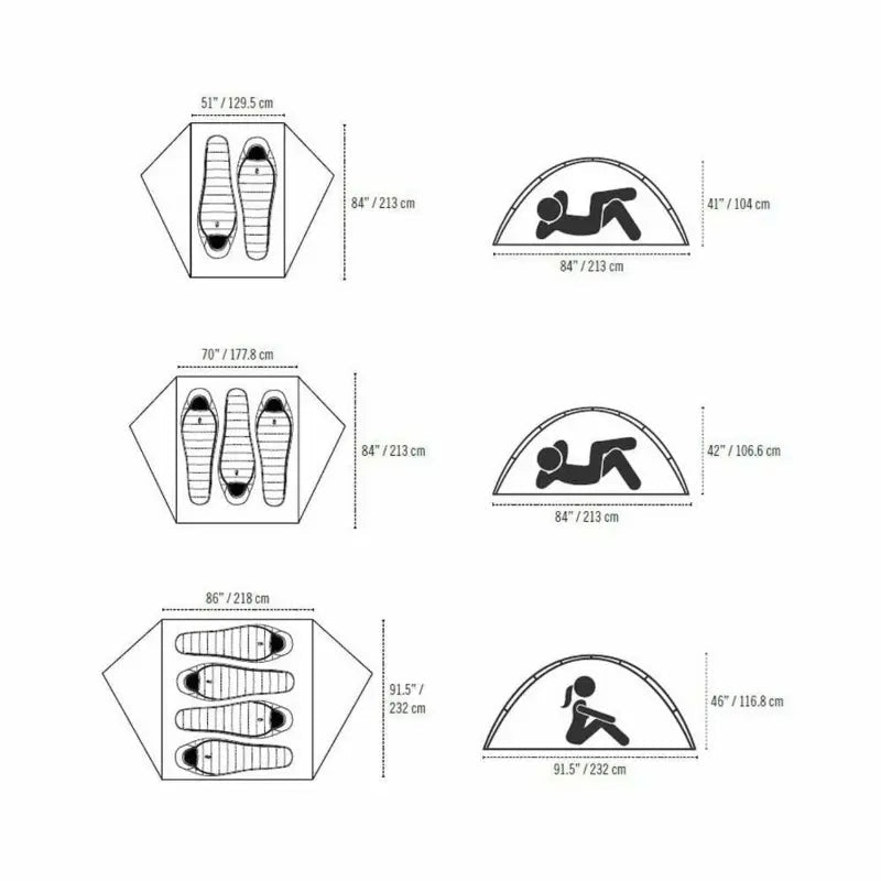 Sierra Designs Meteor 3000 4 Person Tent - Hill and Dale Outdoors