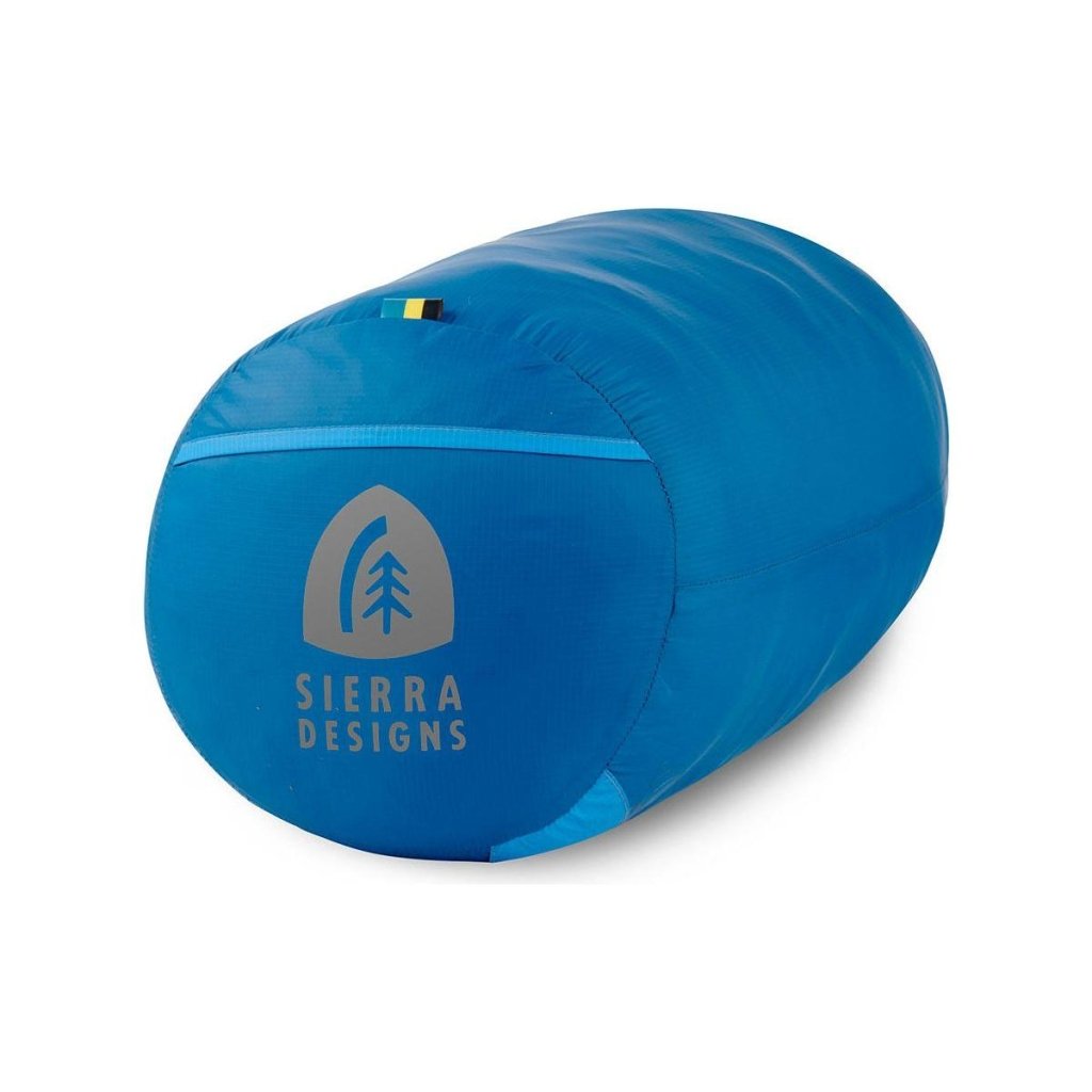 Sierra Designs Night Cap 20° Degree Synthetic Sleeping Bag - Moroccan Blue - Hill and Dale Outdoors