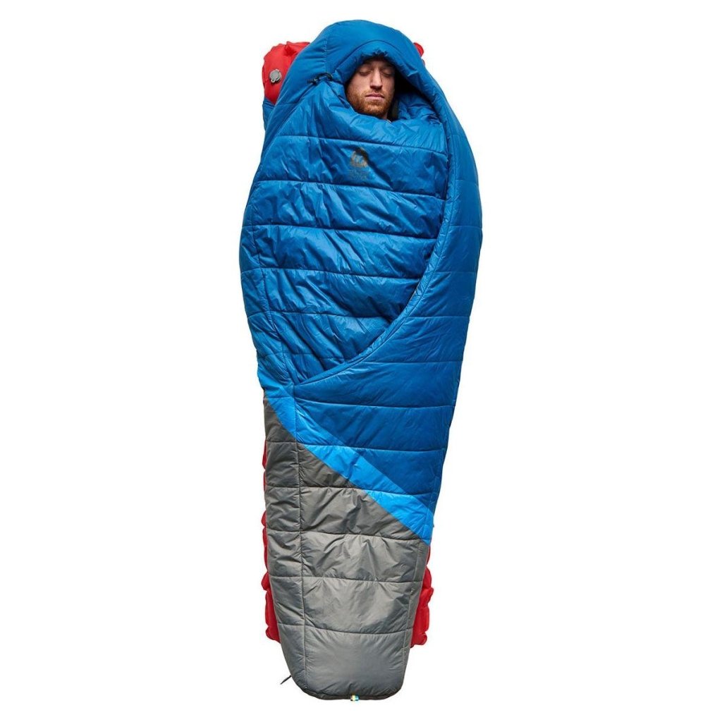 Sierra Designs Night Cap 20° Degree Synthetic Sleeping Bag - Moroccan Blue - Hill and Dale Outdoors