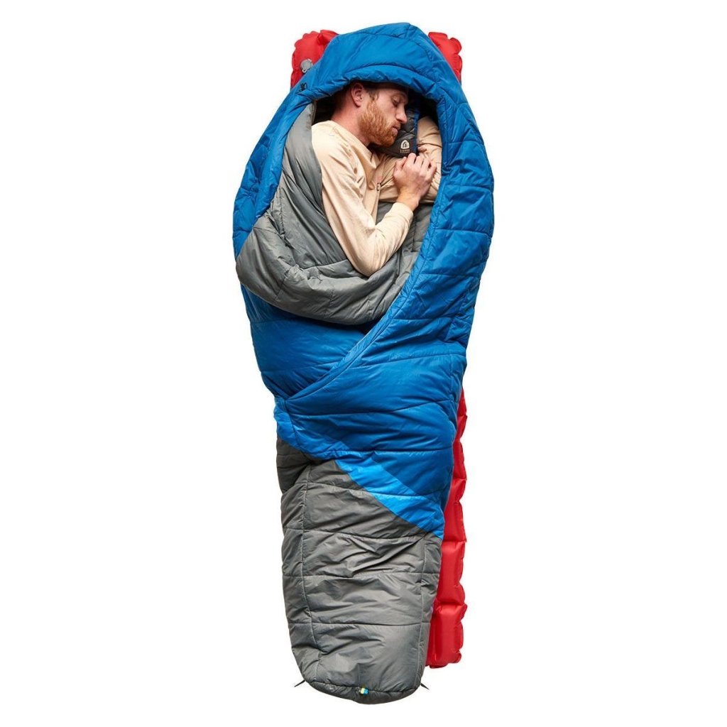 Sierra Designs Night Cap 20° Degree Synthetic Sleeping Bag - Moroccan Blue - Hill and Dale Outdoors