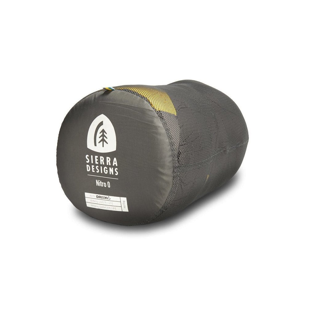 Sierra Designs Nitro 0 800 Dridown Sleeping Bag - Hill and Dale Outdoors
