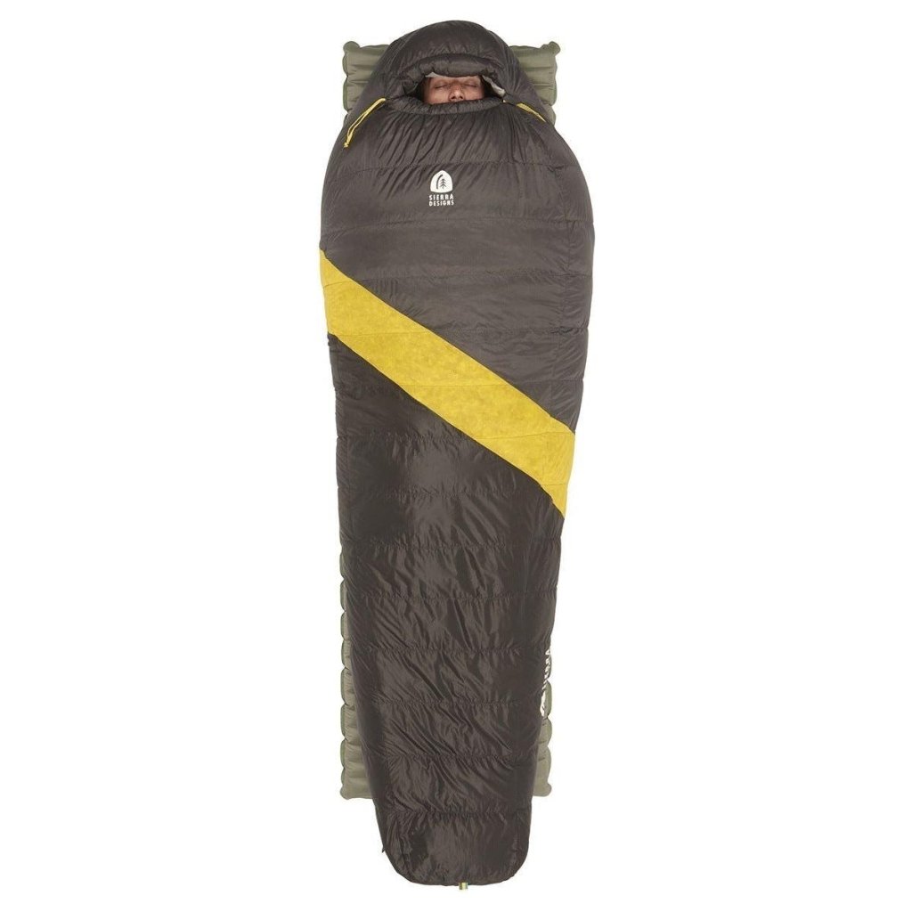 Sierra Designs Nitro 800F 0° Degree Down Sleeping Bag - Grey - Hill and Dale Outdoors