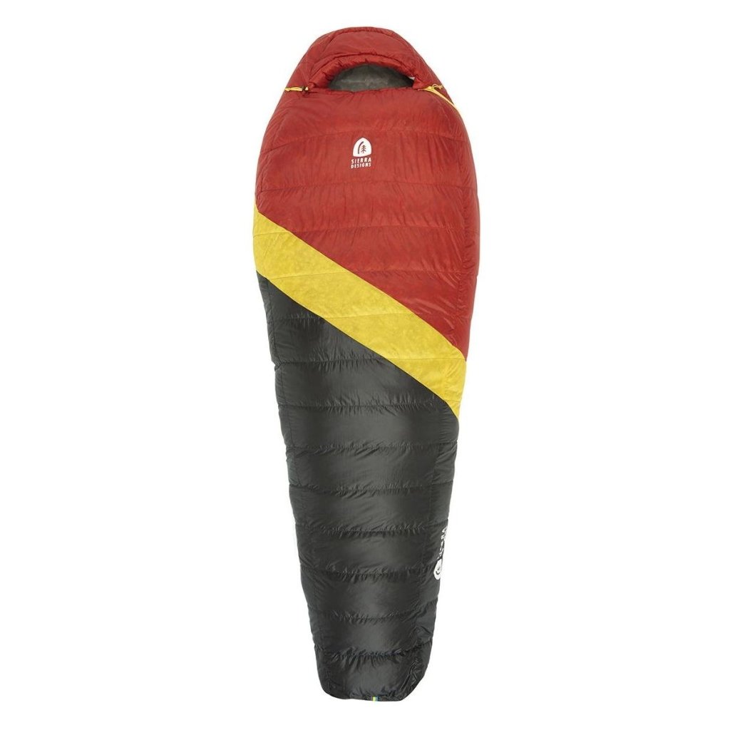 Sierra Designs Nitro 800F 20° Degree Down Sleeping Bag - Red - Hill and Dale Outdoors