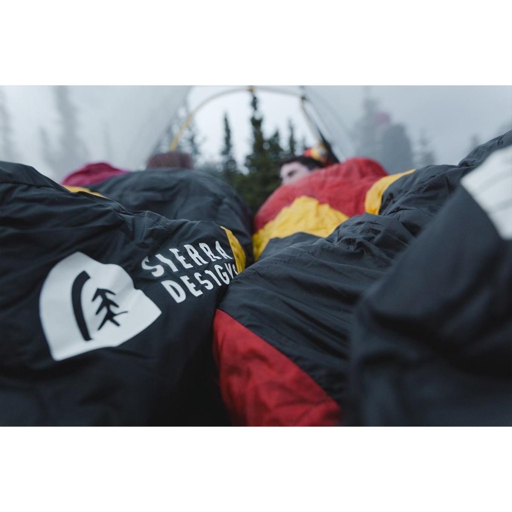 Sierra Designs Nitro 800F 20° Degree Down Sleeping Bag - Red - Hill and Dale Outdoors