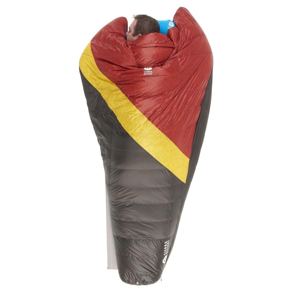 Sierra Designs Nitro Quilt 800F 20° Degree Down Sleeping Bag - Red - Hill and Dale Outdoors