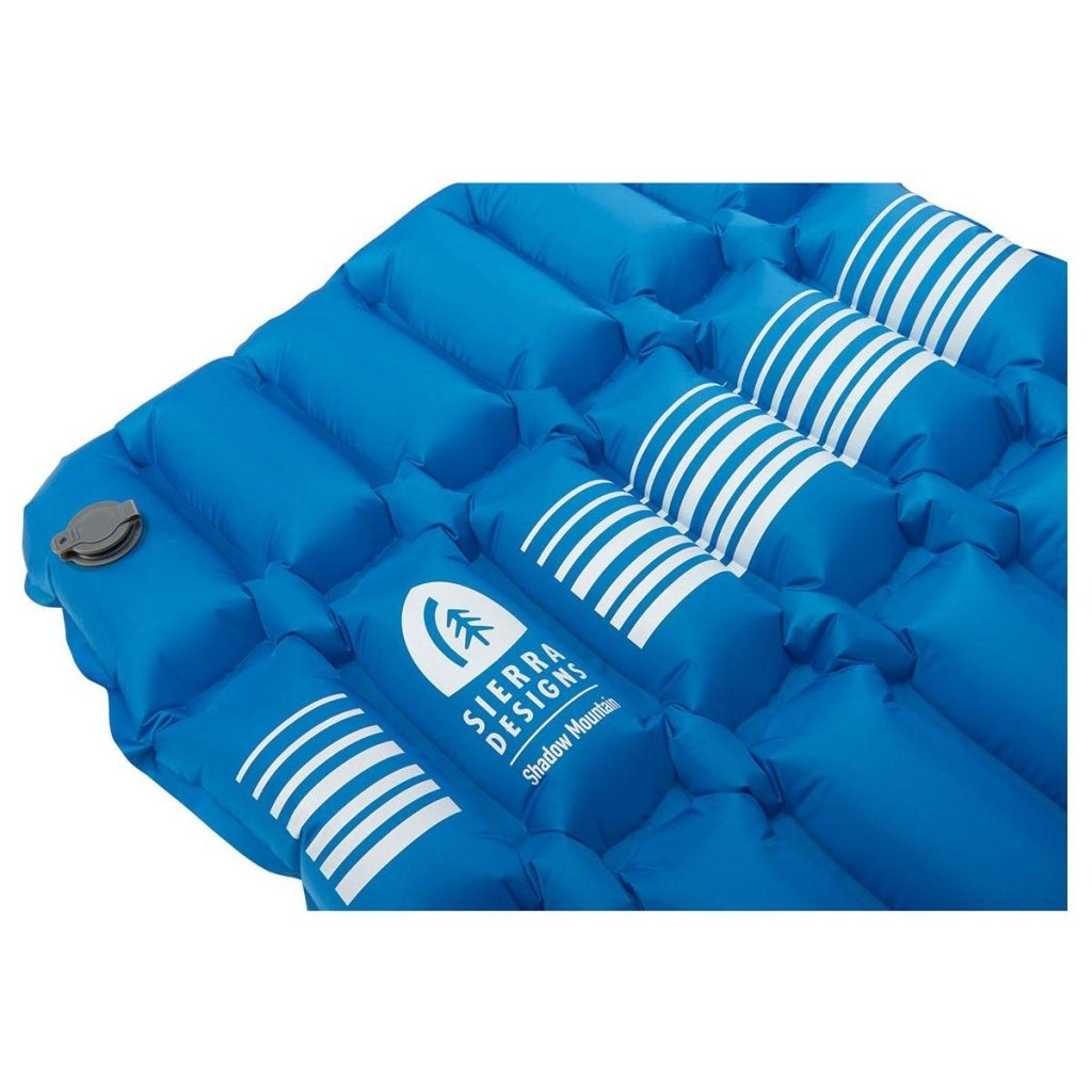 Sierra Designs Shadow Mountain Sleeping Pad - Blue - Hill and Dale Outdoors
