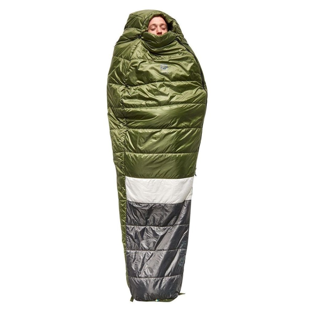 Sierra Designs Shut Eye 20° Degree Synthetic Sleeping Bag - Green - Hill and Dale Outdoors
