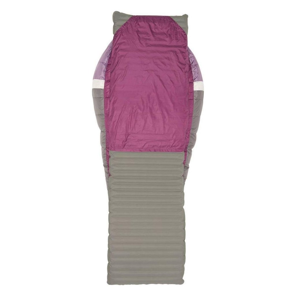 Sierra Designs Women&#39;s Backcountry Bed 650F 20° Degree Down Sleeping Bag - Purple - Hill and Dale Outdoors