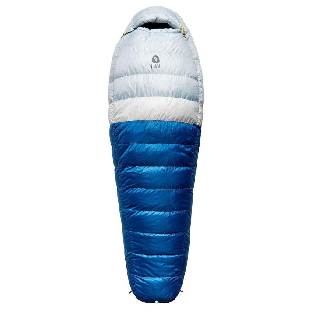 Sierra Designs Women&#39;s Get Down 550F 20° Degree Down Sleeping Bag - Moroccan Blue - Hill and Dale Outdoors