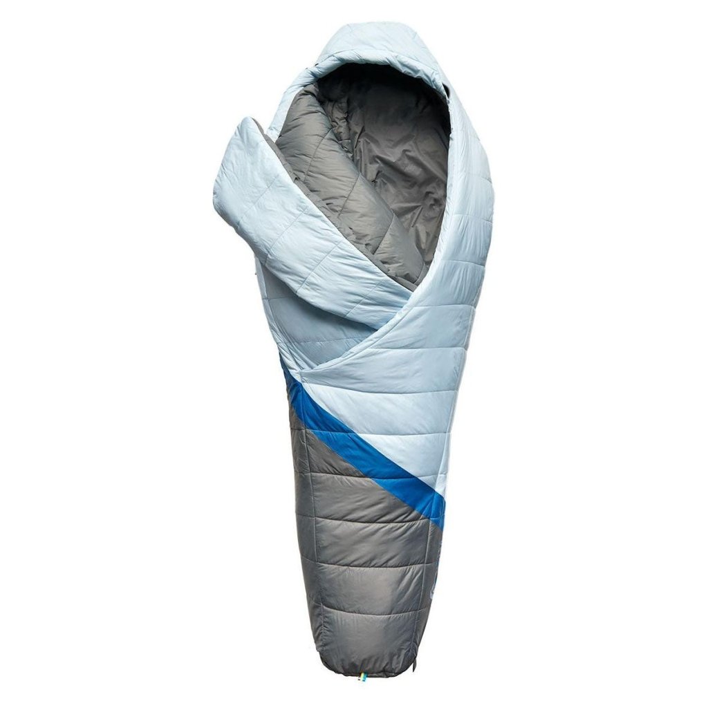 Sierra Designs Women&#39;s Night Cap 20° Degree Synthetic Sleeping Bag - Ice Blue - Hill and Dale Outdoors