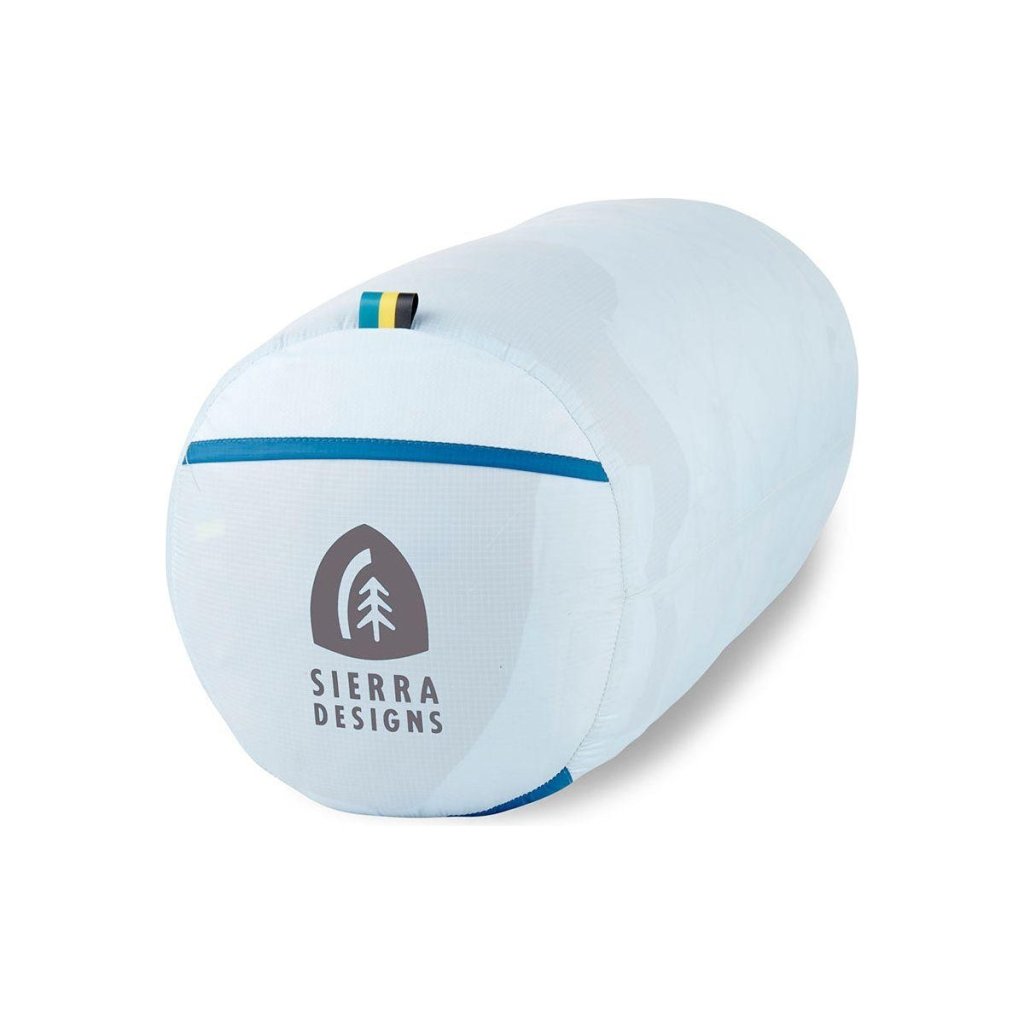 Sierra Designs Women&#39;s Night Cap 20° Degree Synthetic Sleeping Bag - Ice Blue - Hill and Dale Outdoors