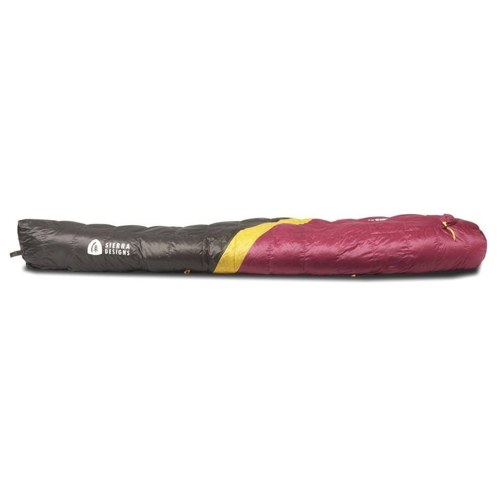 Sierra Designs Women&#39;s Nitro 800F 20° Degree Down Sleeping Bag - Sangria - Hill and Dale Outdoors