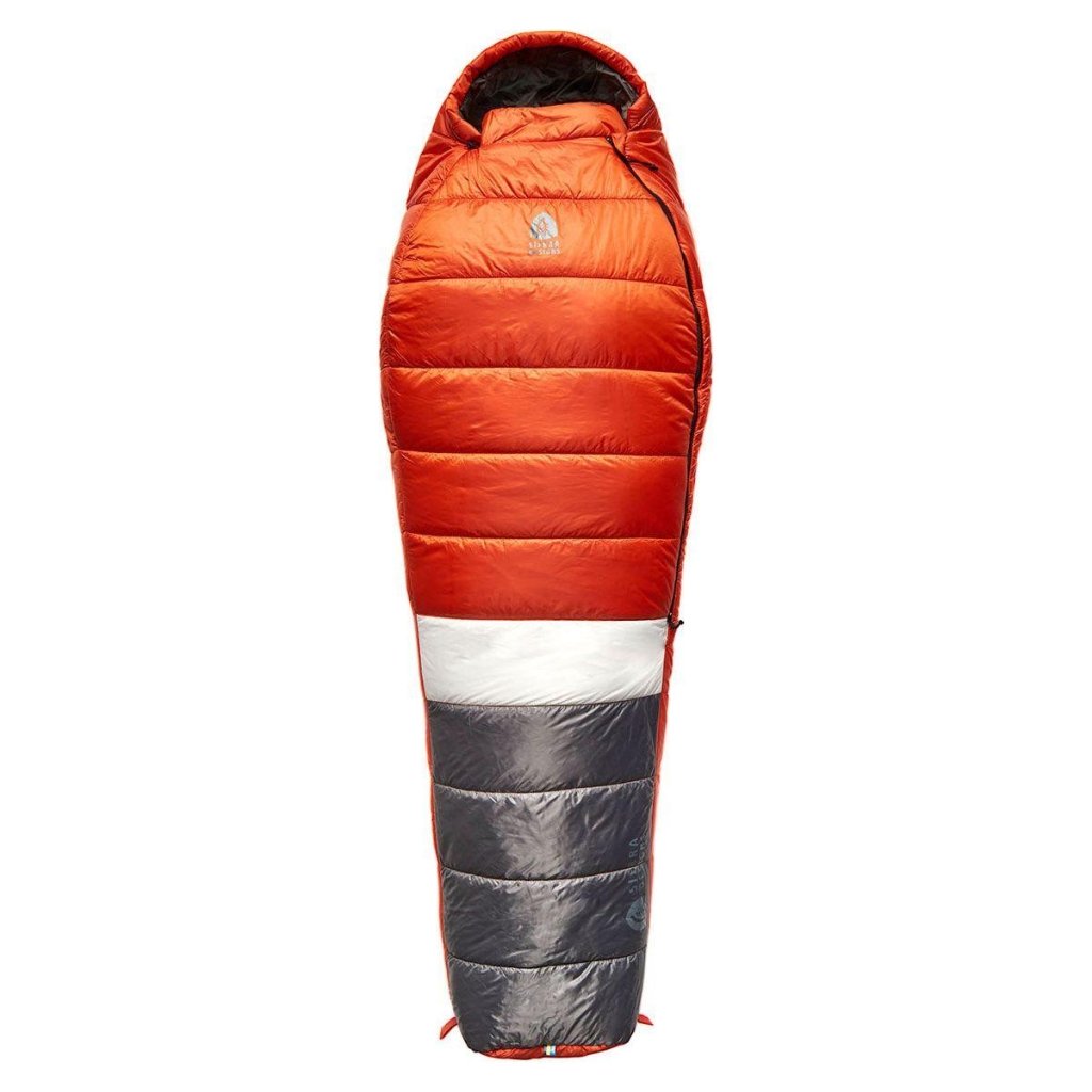Sierra Designs Women&#39;s Shut Eye 20° Degree Synthetic Sleeping Bag - Red Grey - Hill and Dale Outdoors