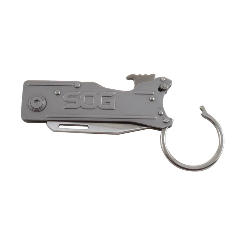 SOG Keytron Keychain Folding Knife - Hill and Dale Outdoors