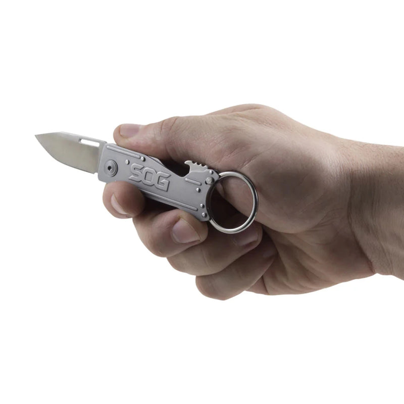SOG Keytron Keychain Folding Knife - Hill and Dale Outdoors