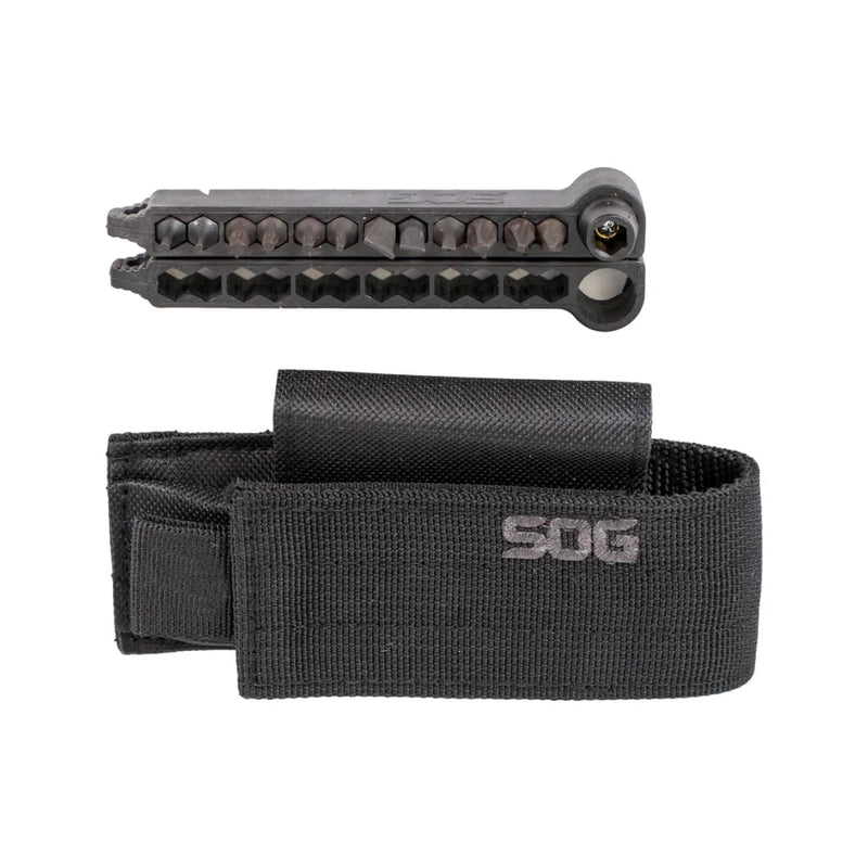 SOG Nylon Dual Pocket Pouch + Hex Bit Kit - Hill and Dale Outdoors