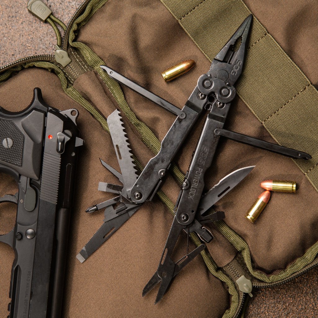 SOG Powerlock EOD Multi - Tool - Black - Hill and Dale Outdoors