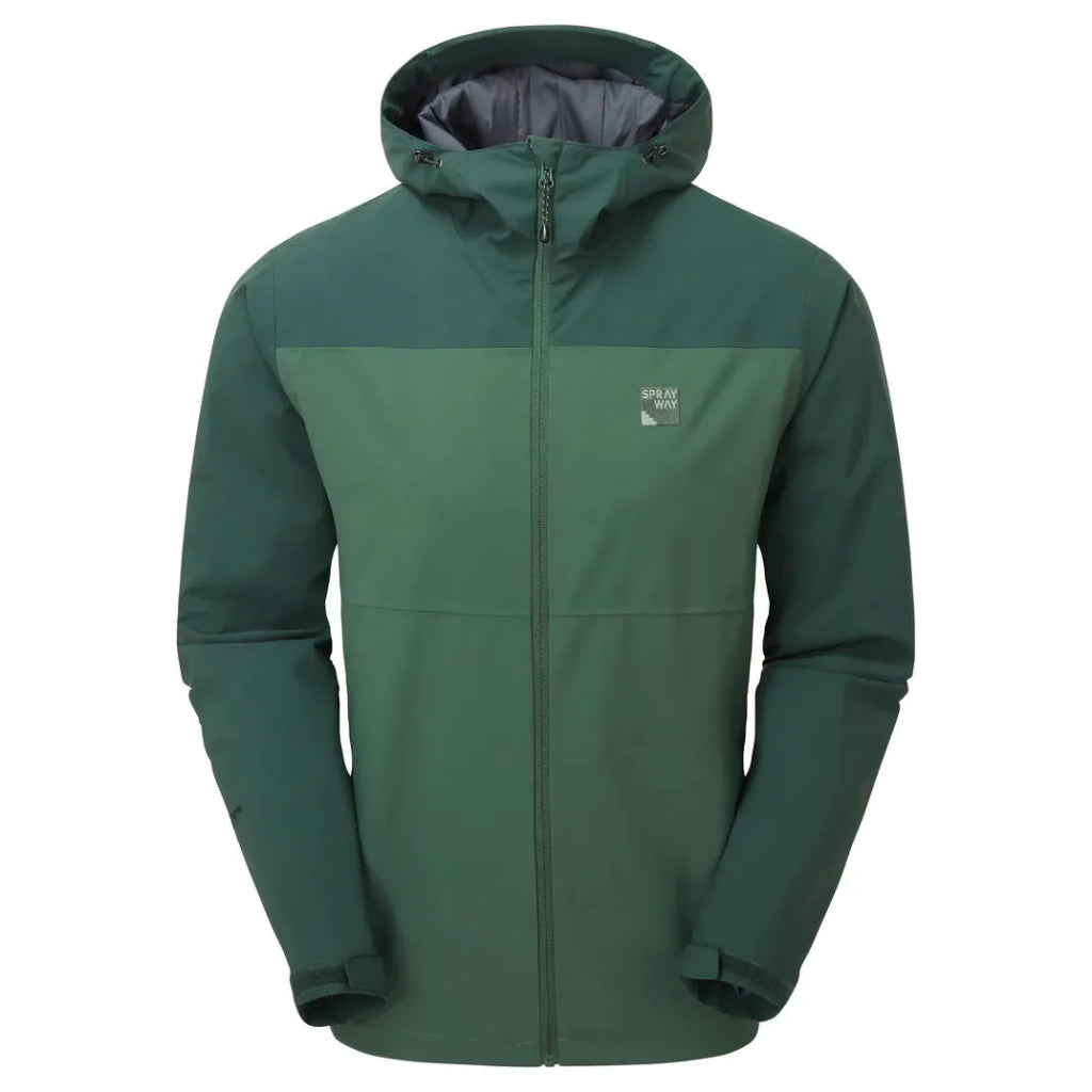 Sprayway Dagda Men&#39;s waterproof Jacket - Conifer/ Dark Spruce - Hill and Dale Outdoors