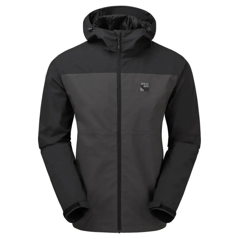 Sprayway Dagda Men's Waterproof Jacket - Thunder/Black - Hill and Dale Outdoors