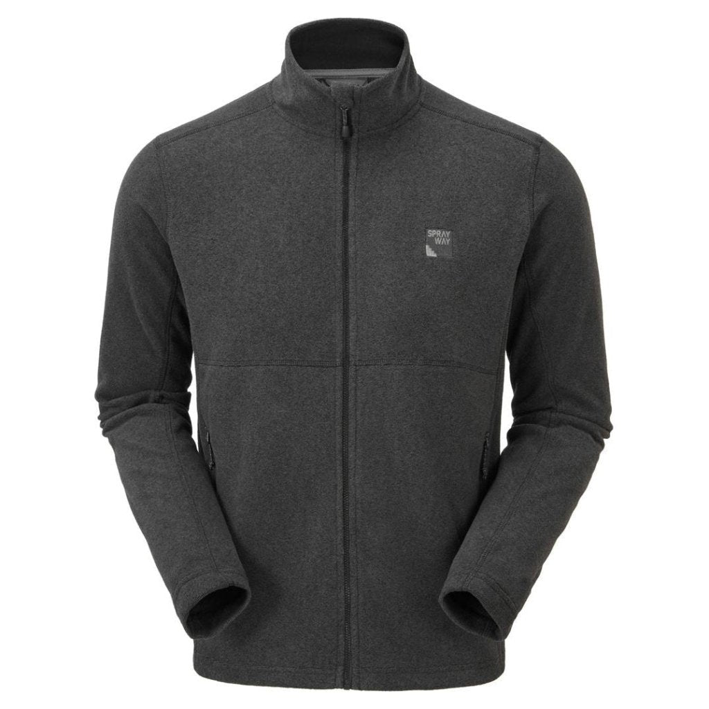 Sprayway Maol Men&#39;s Fleece Jacket - Black - Hill and Dale Outdoors