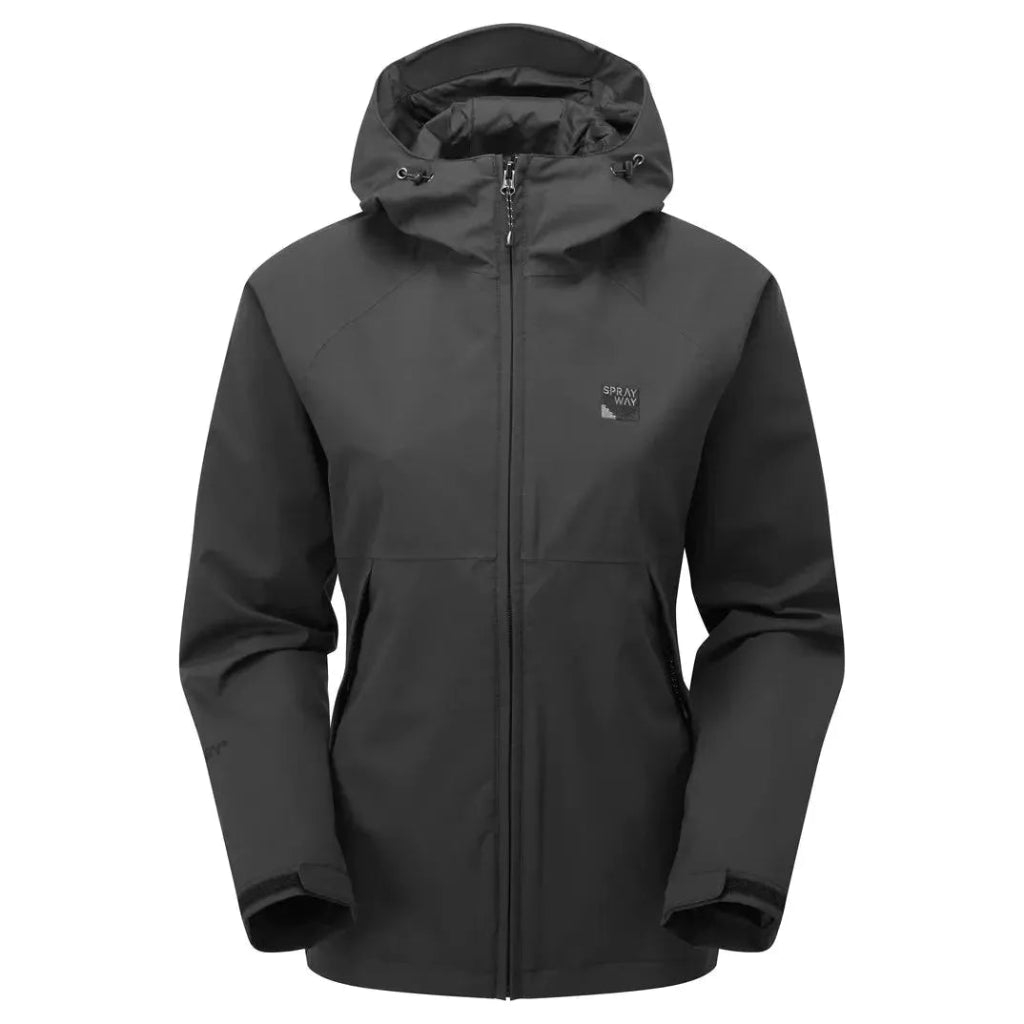 Sprayway Marsco Women&#39;s Waterproof Jacket - Black - Hill and Dale Outdoors