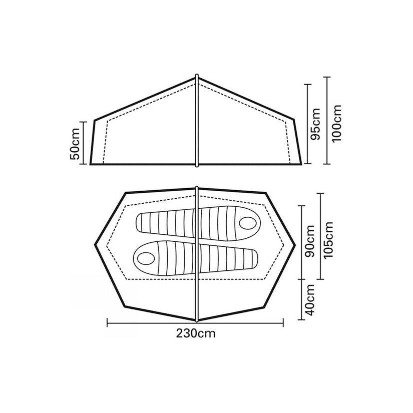 Terra Nova Laser Compact 2 Tent - Hill and Dale Outdoors