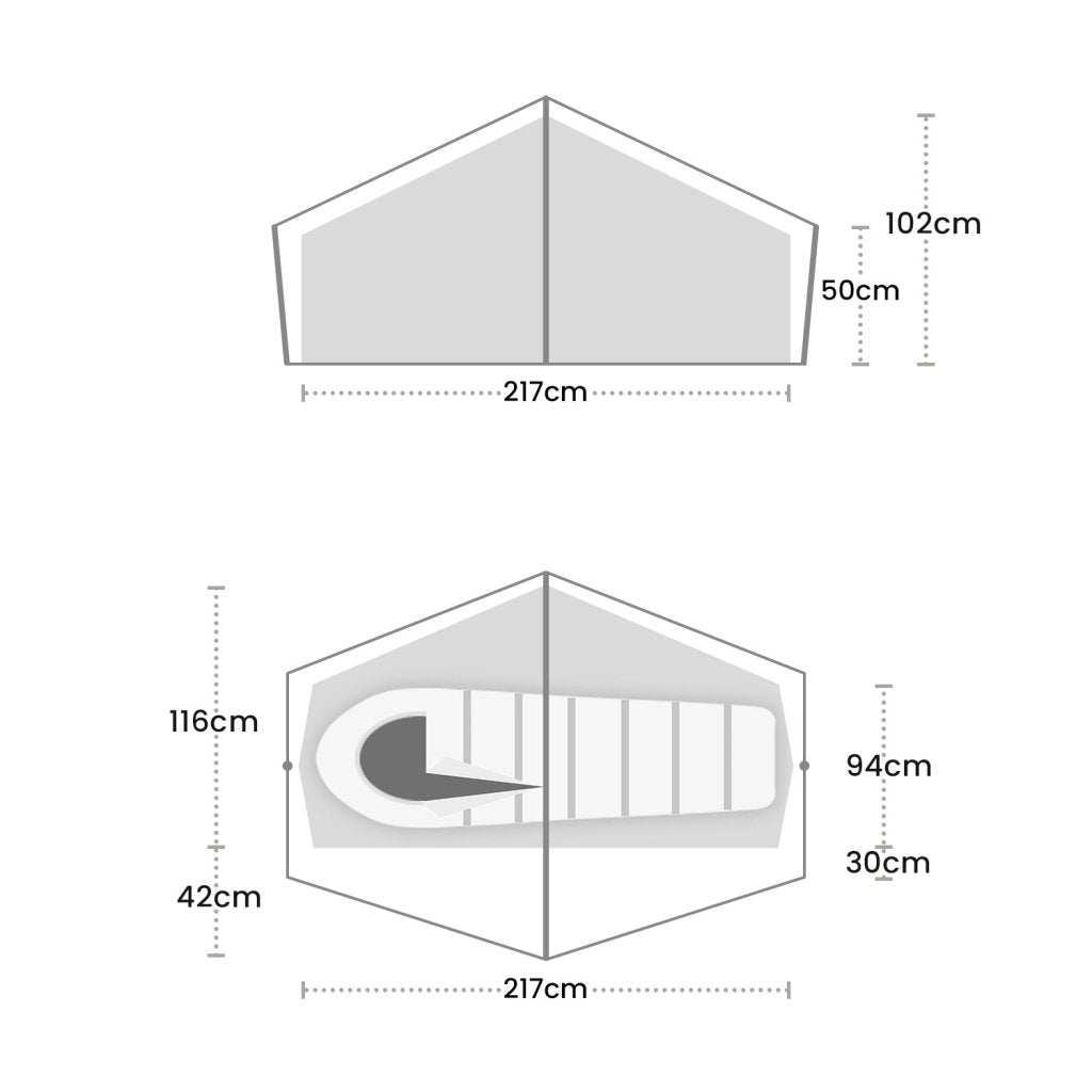 Terra Nova Laser Lite AS Tent - Green - Hill and Dale Outdoors