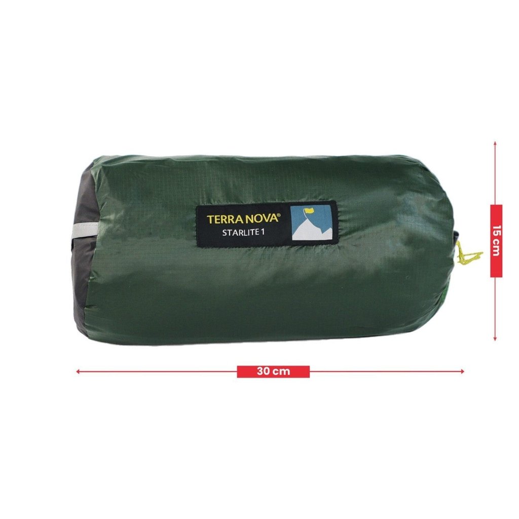 Terra Nova Starlite One - Person Tent - Green - Hill and Dale Outdoors