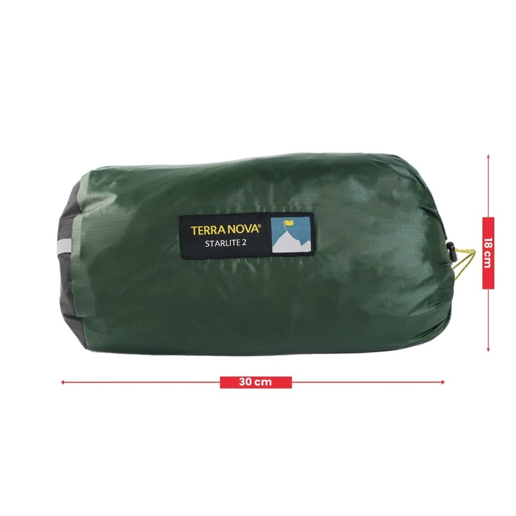 Terra Nova Starlite Two - Person Tent - Green - Hill and Dale Outdoors