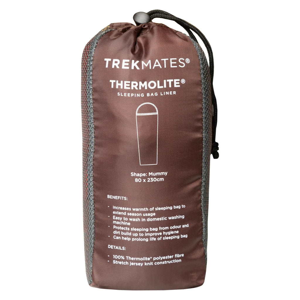 Trekmates Thermolite® Sleeping Bag Liner - Hill and Dale Outdoors