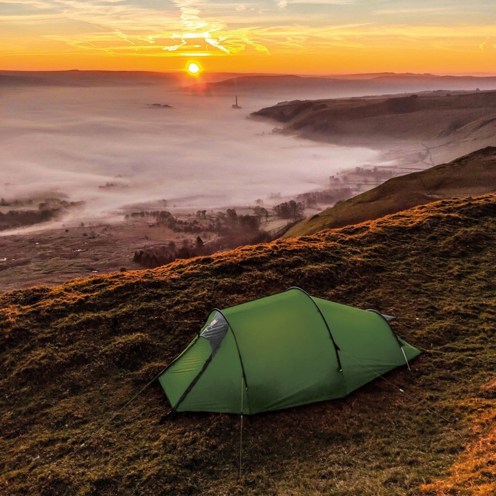 Wild Country Blizzard Compact 2 Two Person Tent - Green - Hill and Dale Outdoors