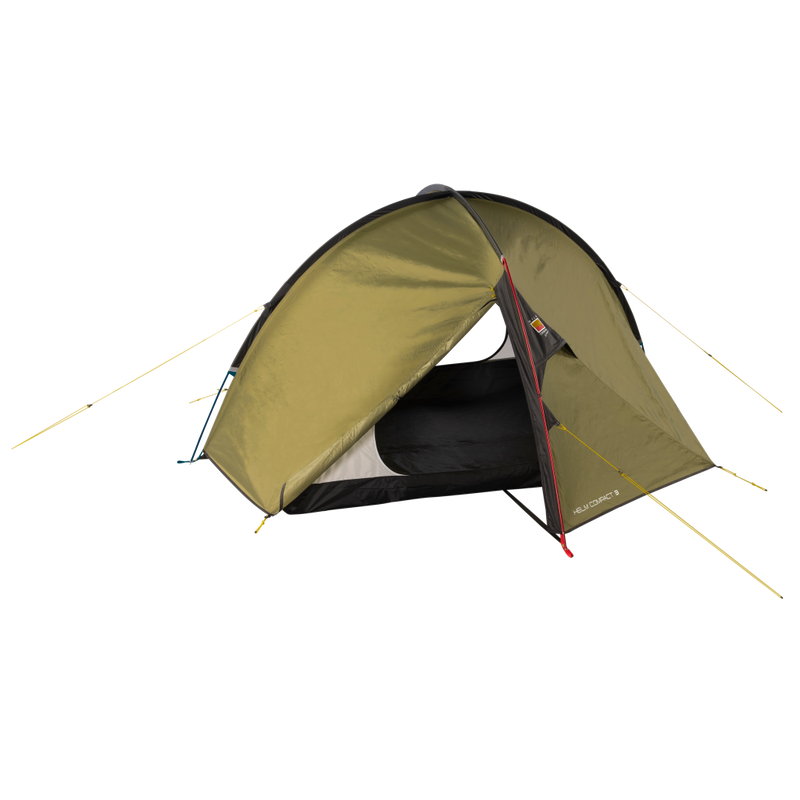 Wild Country Helm Compact 3 Three - Person Tent - Green (2025) - Hill and Dale Outdoors
