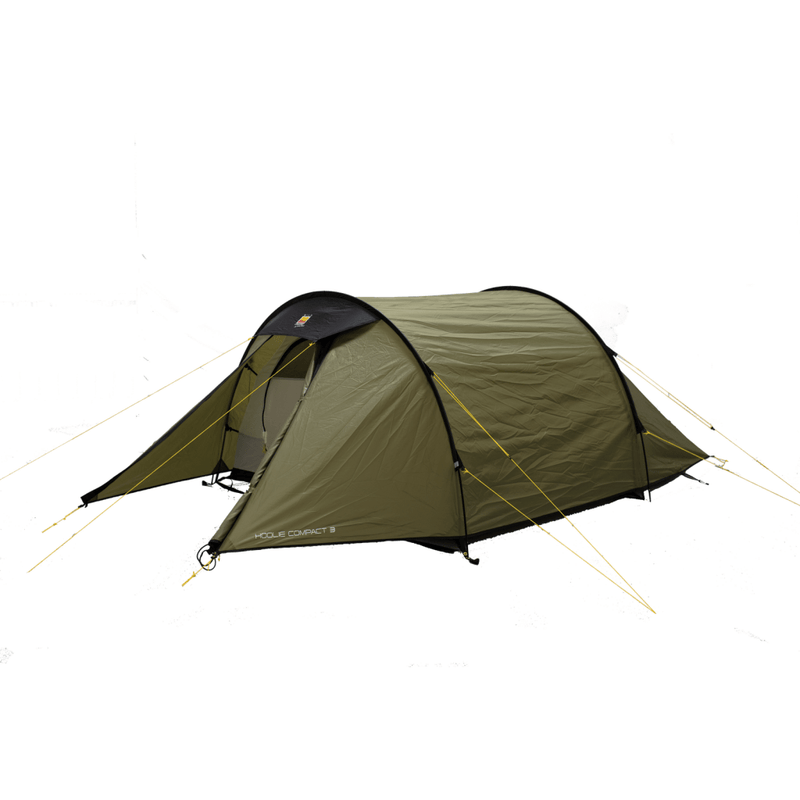Wild Country Hoolie Compact 3 Three - Person Tent - Green - Hill and Dale Outdoors