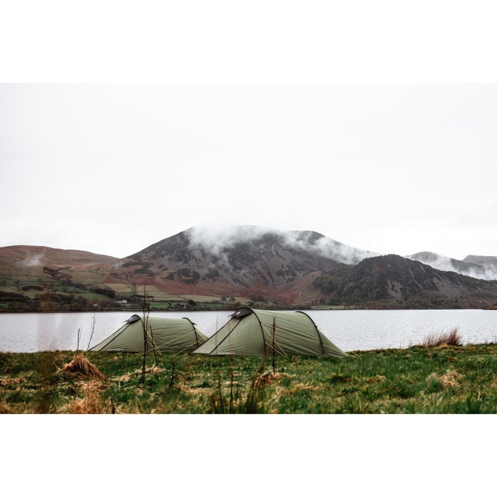 Wild Country Hoolie Compact 3 Three - Person Tent - Green - Hill and Dale Outdoors