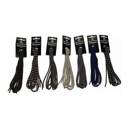 Dalesman Boot Laces - 150cm Assorted Colours - Hill and Dale Outdoors