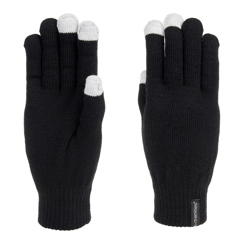 Extremities Thinny Touch Glove - Black - One Size - Hill and Dale Outdoors