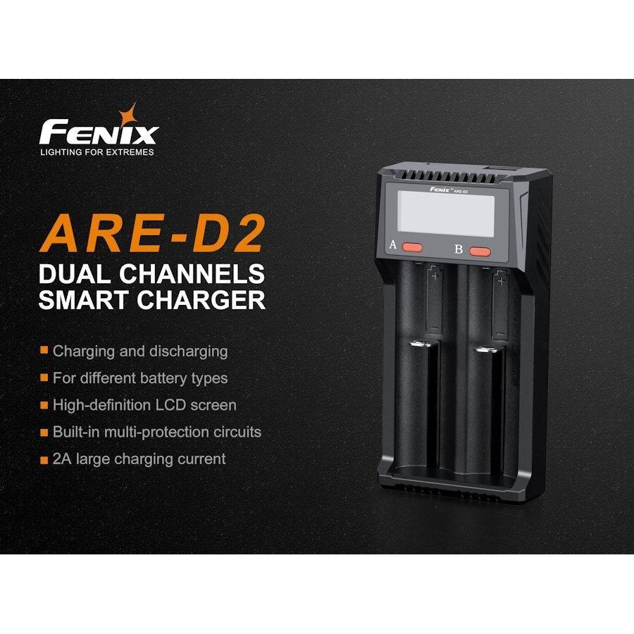 Fenix ARE - D2 USB Smart Multi Charger / Power Bank - Hill and Dale Outdoors