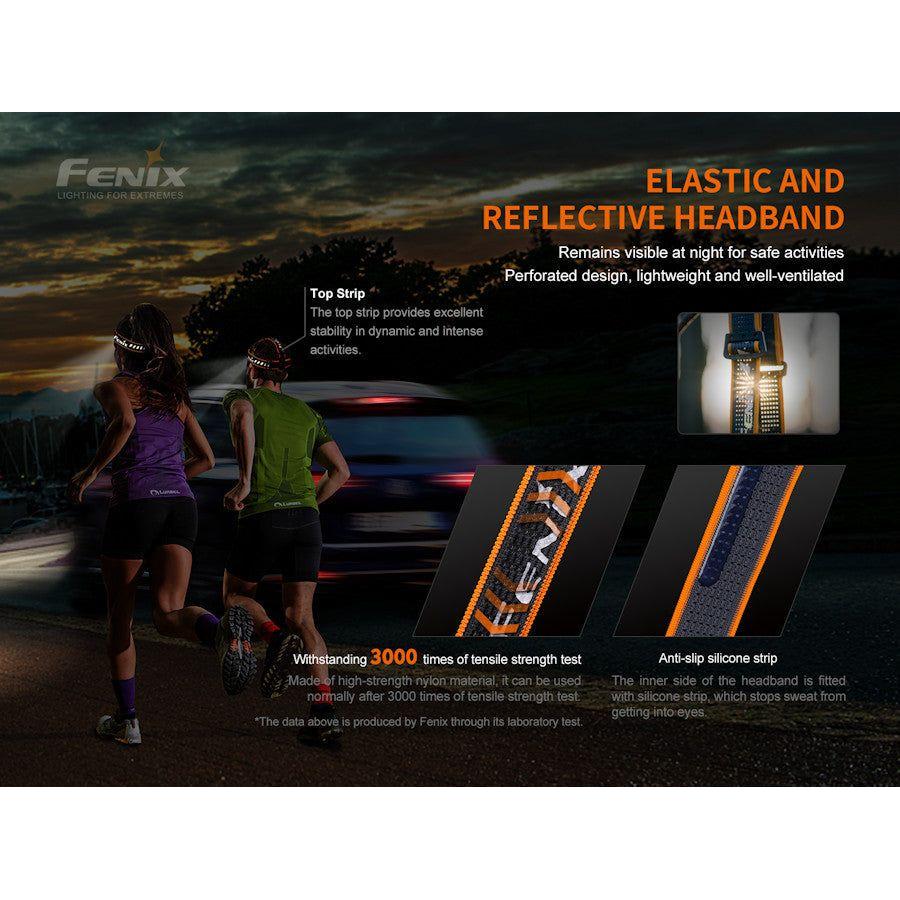 Fenix HM60R 1200 Lumens Rechargeable Headtorch - Hill and Dale Outdoors