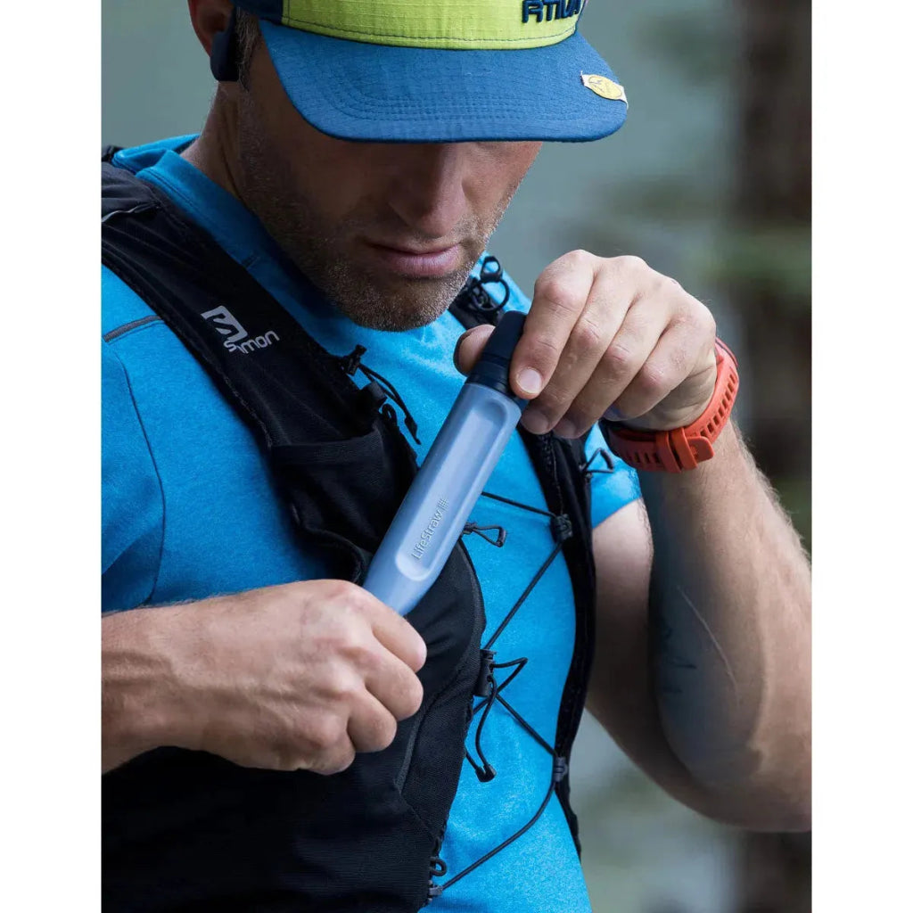Lifestraw Peak Series Straw - Personal Water Filter - Dark Grey - Hill and Dale Outdoors