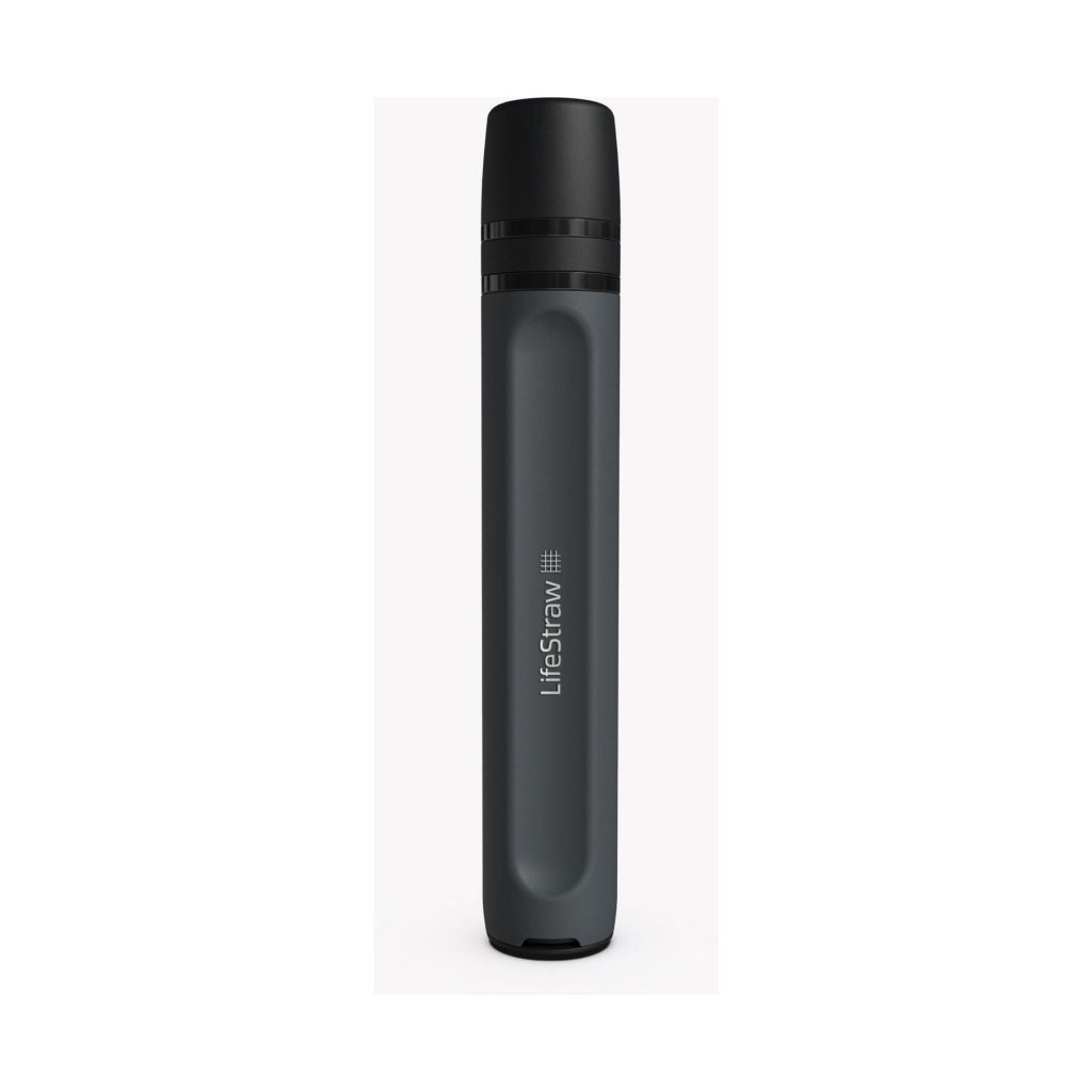 Lifestraw Peak Series Straw - Personal Water Filter - Dark Grey - Hill and Dale Outdoors