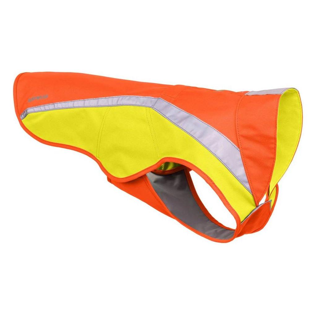 Ruffwear Lumenglow High - Vis Dog Jacket - Blaze Orange - Hill and Dale Outdoors