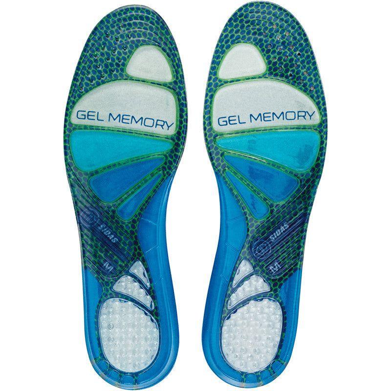 Sidas Cushioning Gel Memory Insoles - Hill and Dale Outdoors