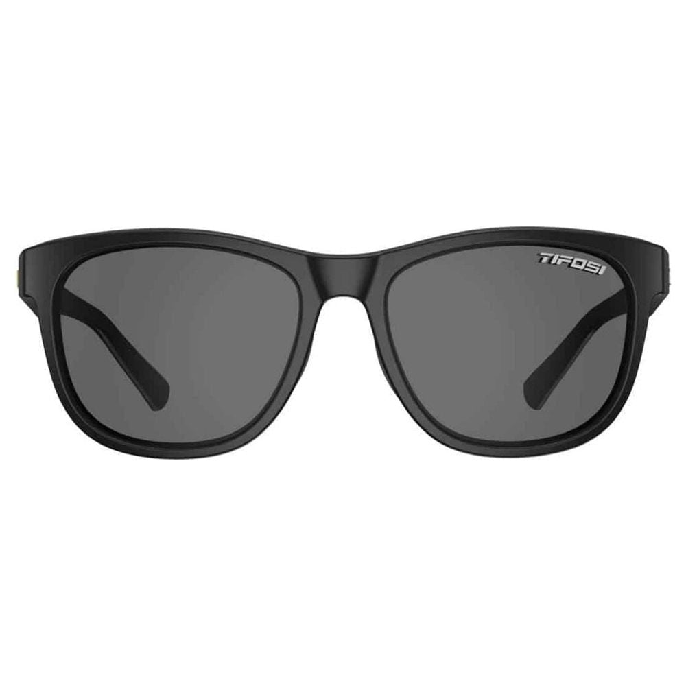 Tifosi Swank Polarised Single Lens Sunglasses - Satin Black - Hill and Dale Outdoors