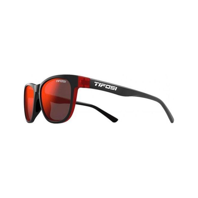 Tifosi Swank Single Lens Sunglasses - Crimson/Onyx/Smoke Red - Hill and Dale Outdoors
